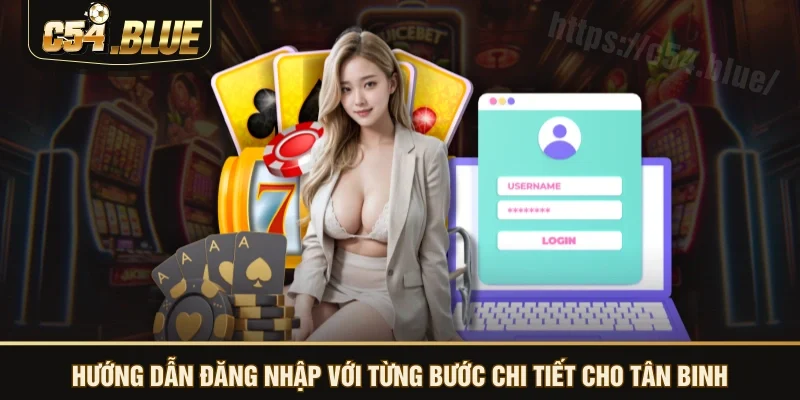 Hướng dẫn đăng nhập với từng bước chi tiết cho tân binh Hướng dẫn đăng nhập với từng bước chi tiết cho tân binh