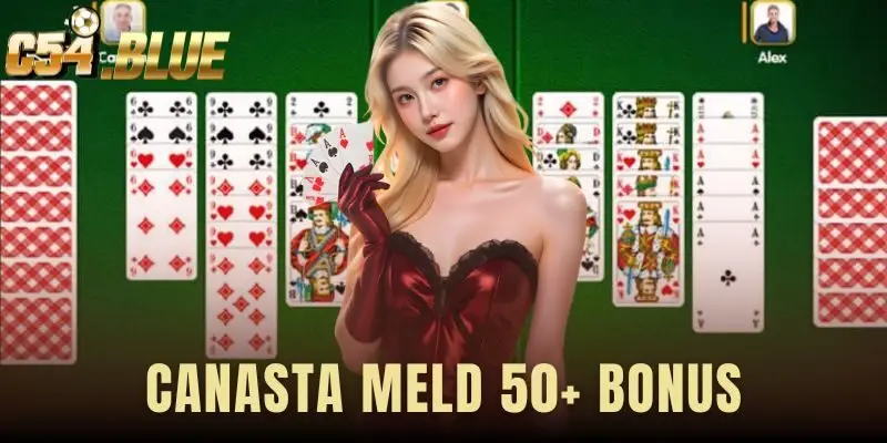 Canasta Meld 50+ Bonus